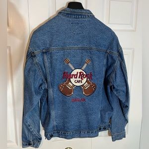 Authentic Hard Rock Jean jacket DALLAS version, size XL